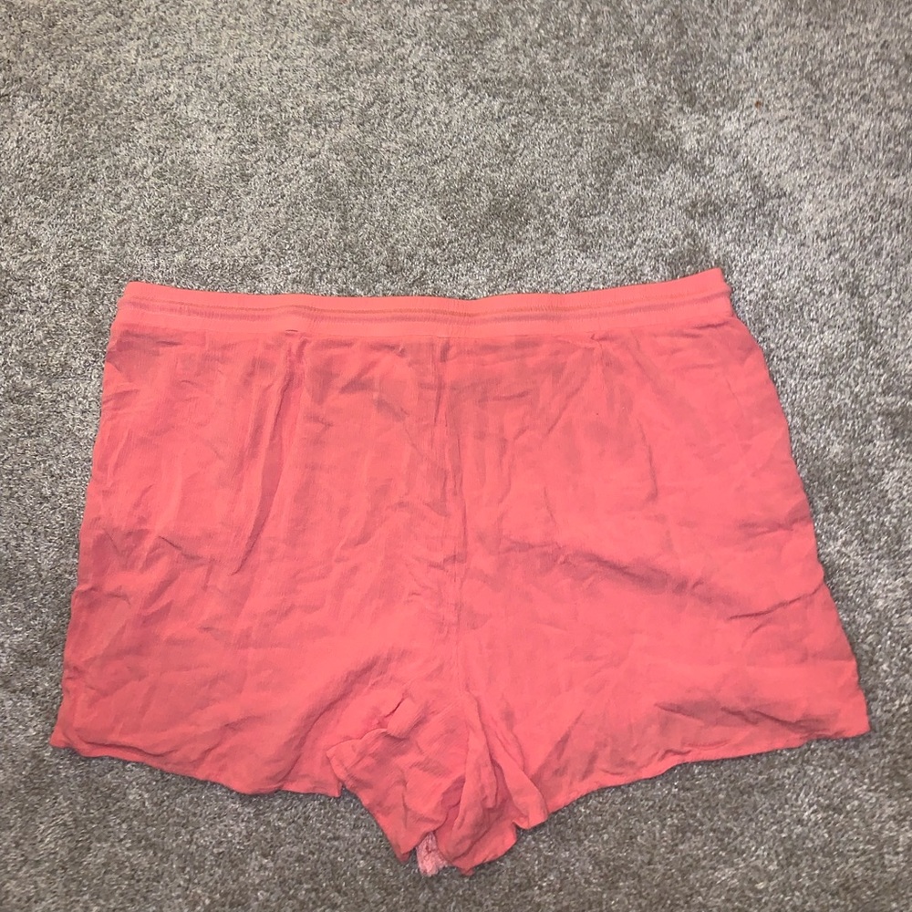 Est. 1946 Rayon Pink & Blue w Beads Shorts 26/28W - Picture 12 of 12